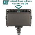 DLC ETL listed Dusk to dawn sensor 15W-200W led flood light